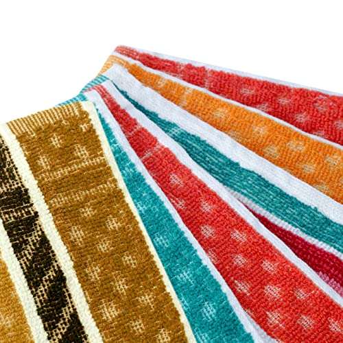 BAAL 12 Pcs Cotton Hand Towels Soft for Kitchen/Bathroom Use 4