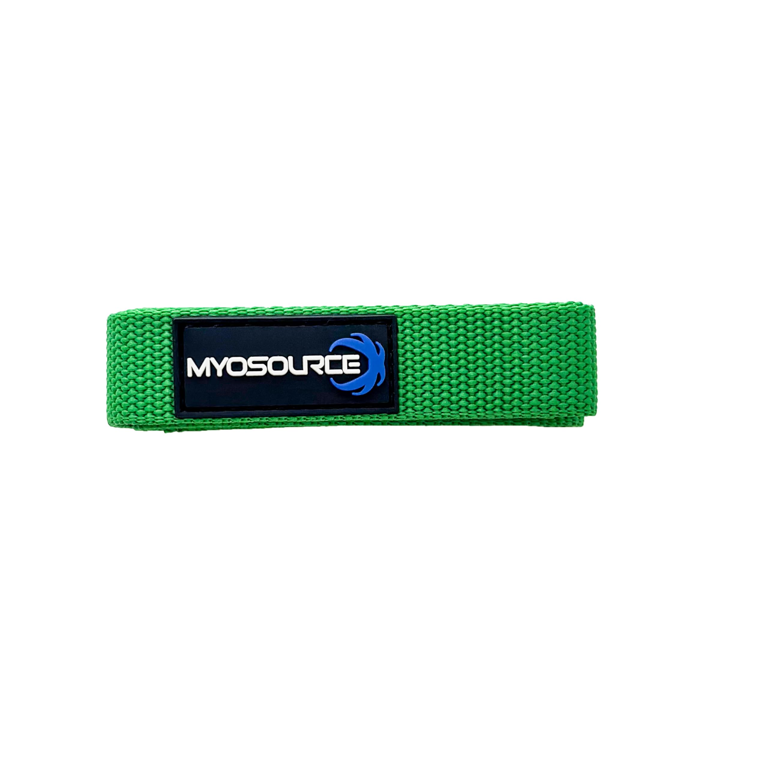 Myosource Kinetic Bands Cheerleading Stunt Strap, Emerald 5