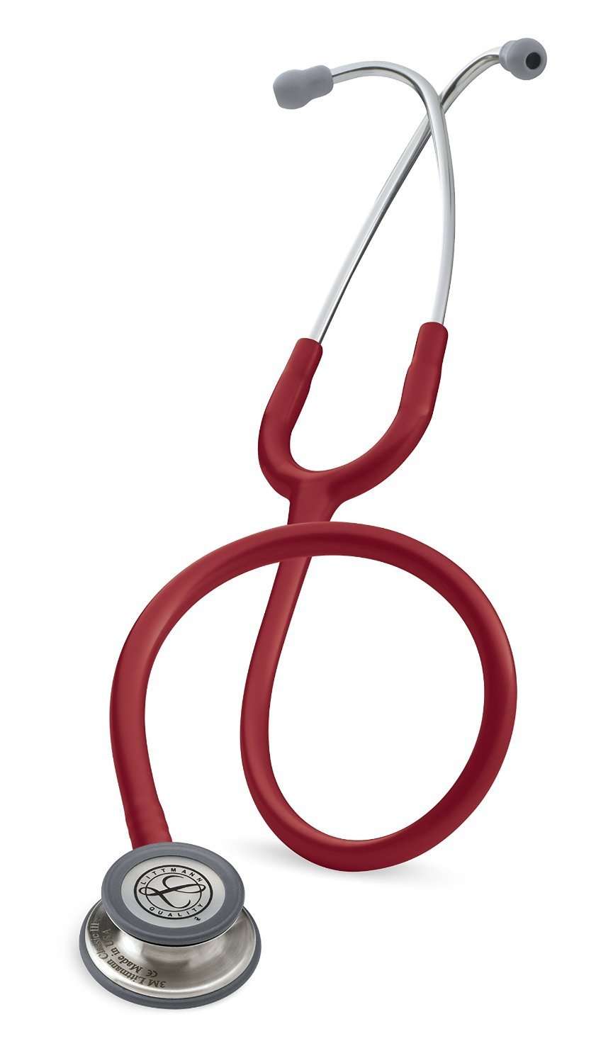 Classic III Stethoscope, for Children and Adult (5627 Burgundy Stainless) 4