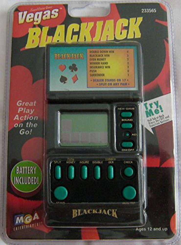 MGA Entertainment Electronic Vegas Blackjack 1998 Model #233565