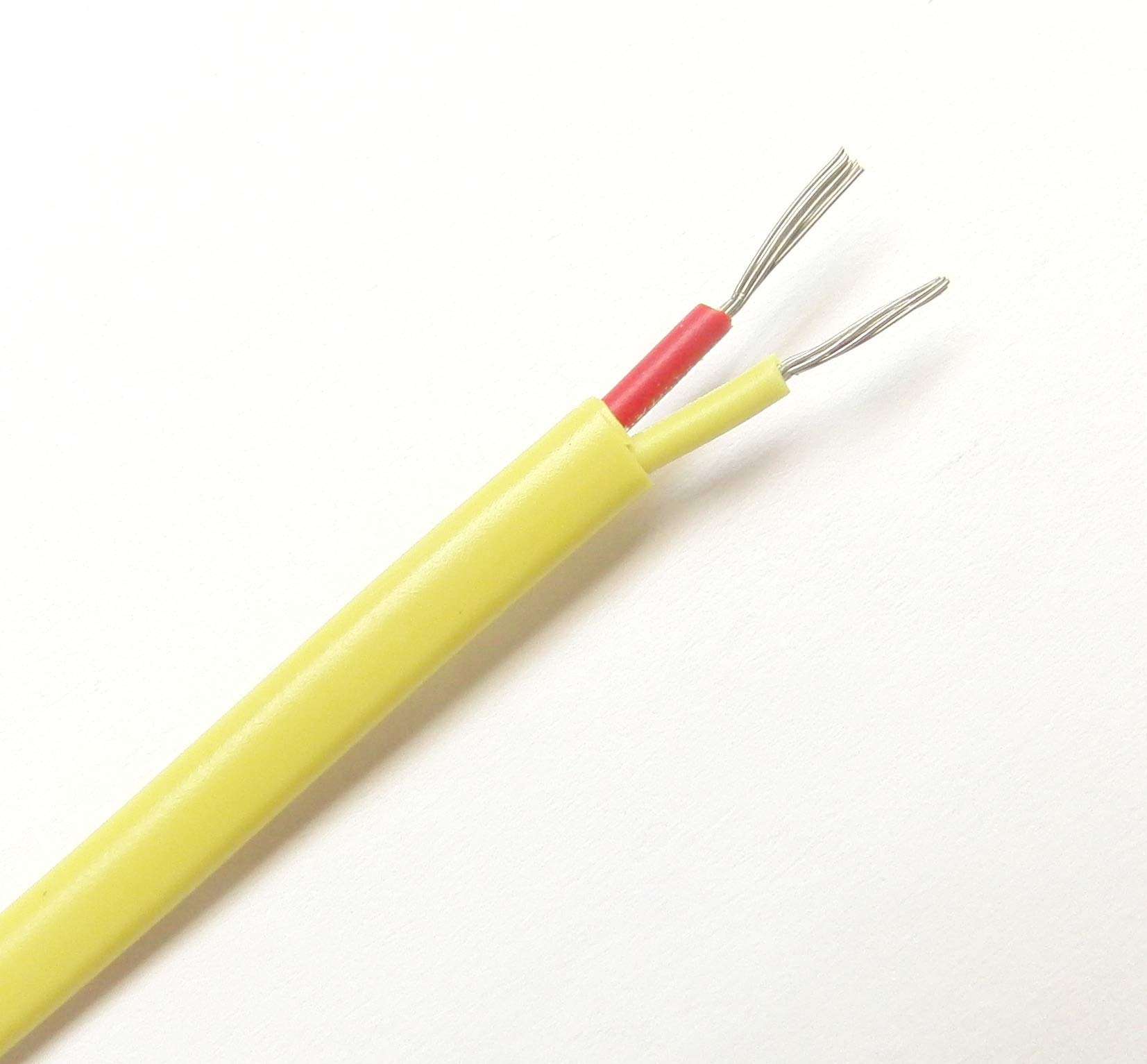 K-Type Thermocouple Wire AWG 24 Stranded Wire PVC Insulation - 220 Yard roll 1