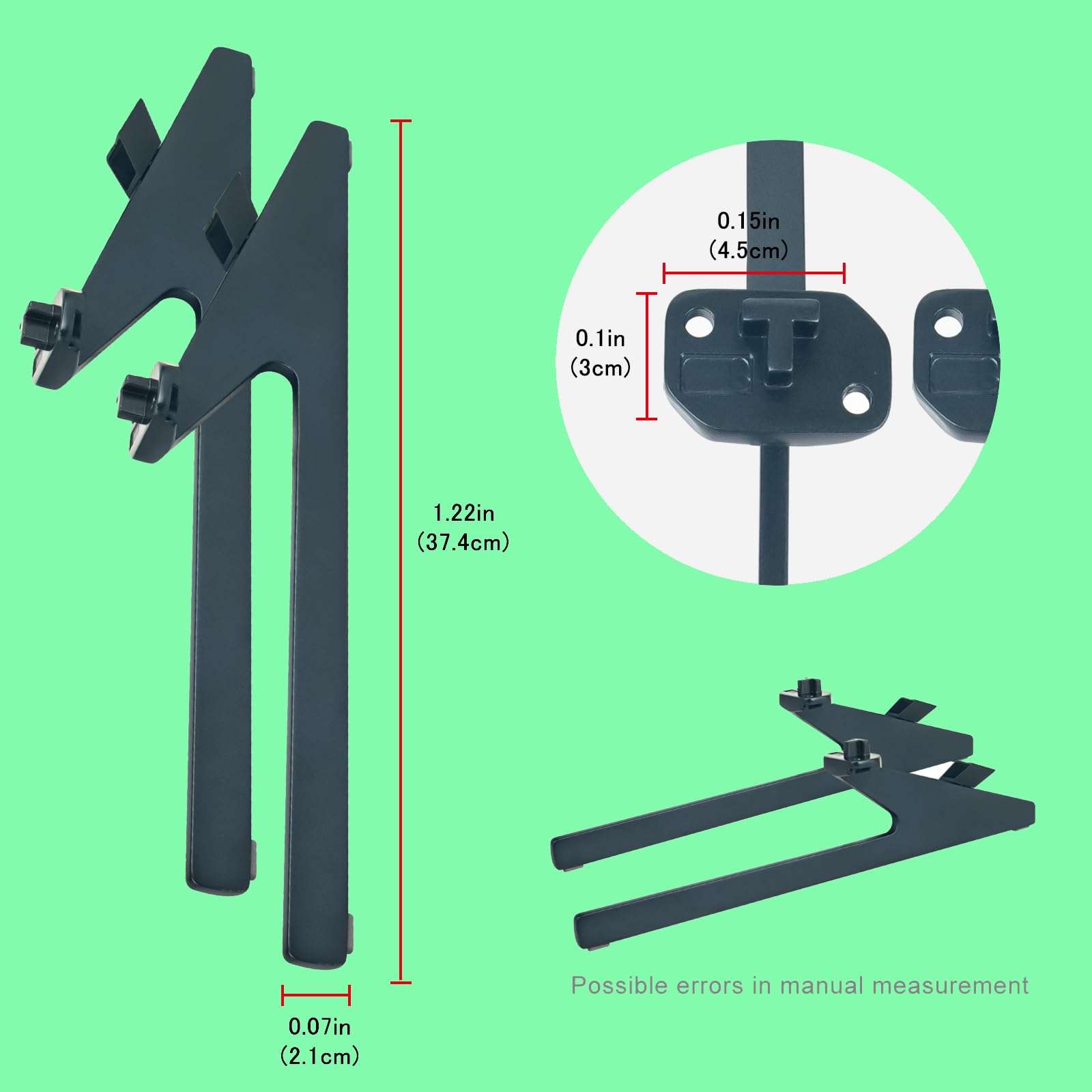 Replacement TV Base Stand, Fit for Hisense 4K Quantum ULED Smart Gccgle TV 5