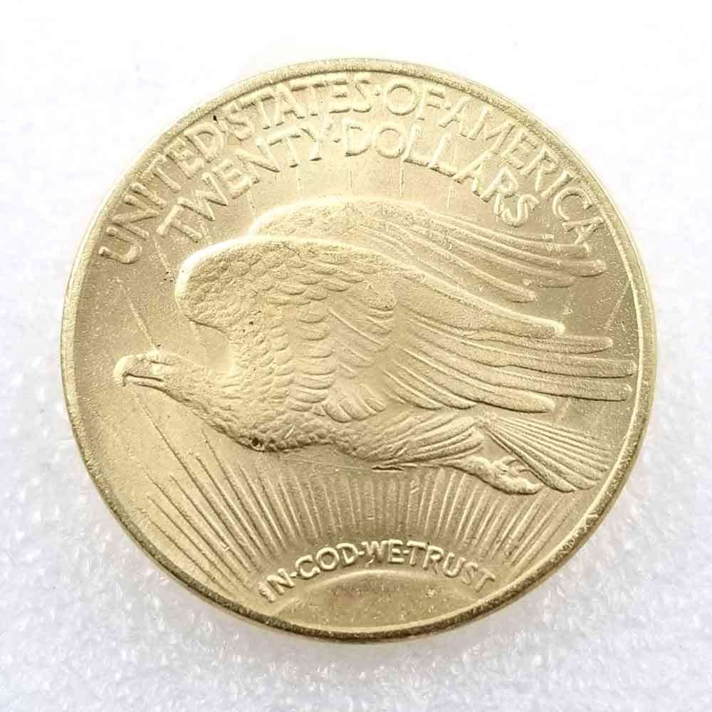 MarshLing 1921 Indian Head Twenty-Dollars Nickel Old Coin -Old Coins Collecting-Uncirculated Morgan Dollars Favors US Coin for Dad/Boyfriends/Husband Gift Forever 2