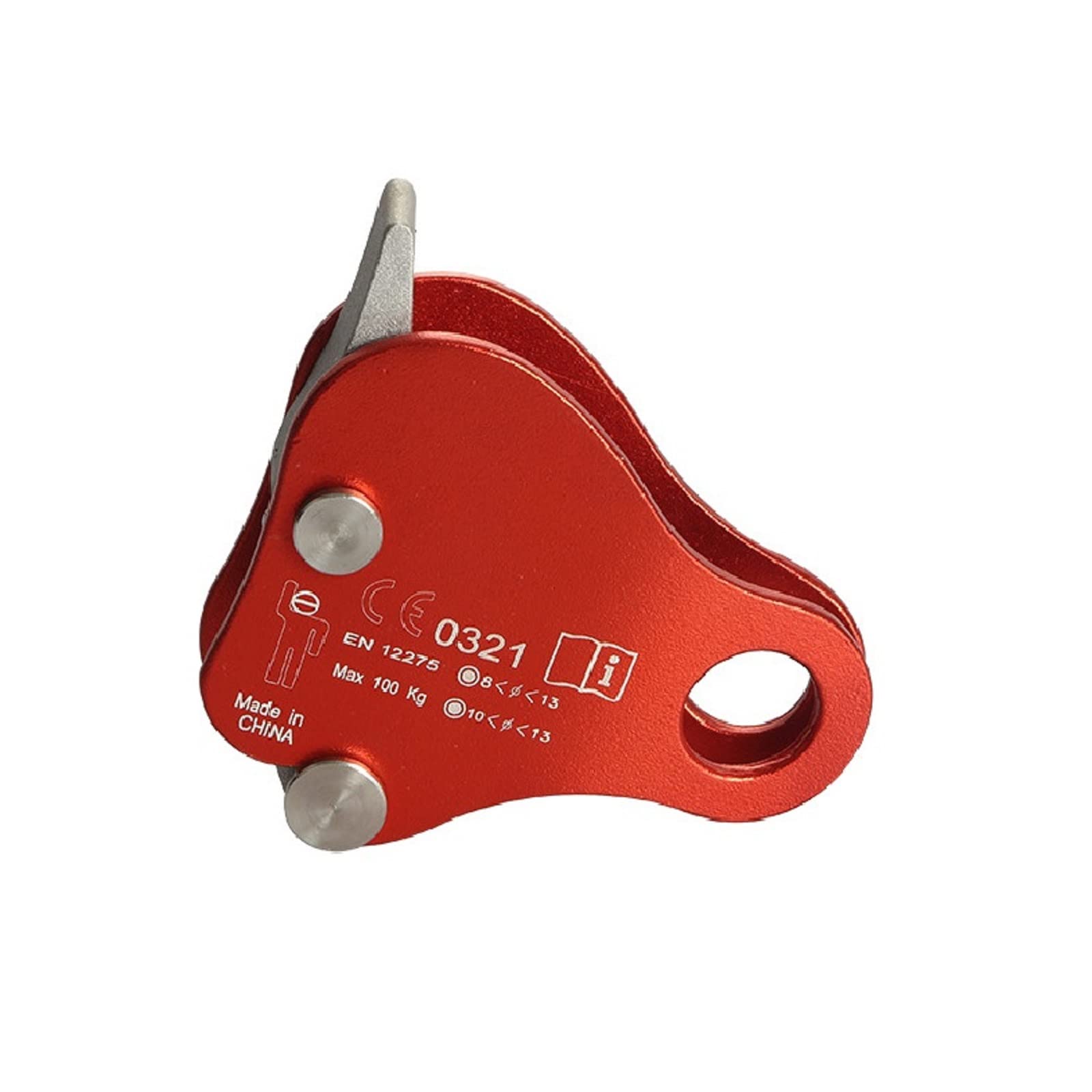 Bluephoenix Climbing Descender Adjuster, Fits 9mm-12mm Rope for Rocking Climbing Protection for Mountaineering