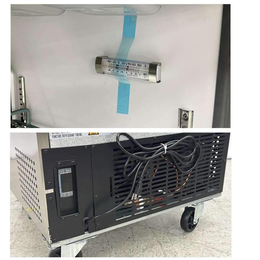 cooler depot Commercial Under Counter Refrigerator 2 doors 36 Inches Width 8 Cu. Ft. 2 Shelves Cold Table Stainless Steel 33°F~41°F 115V/60HZ-UUC36R 5