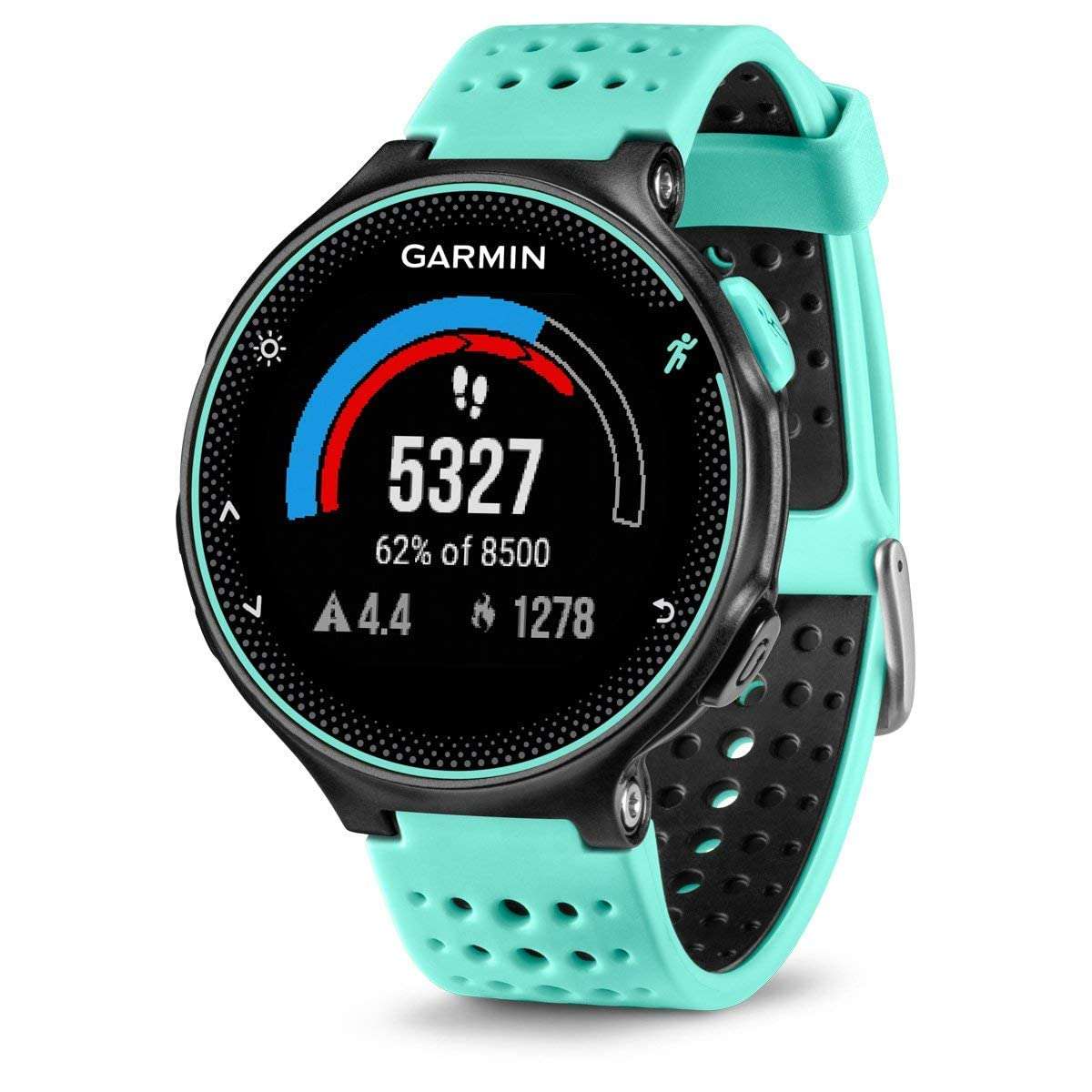 Garmin Forerunner 235, GPS Watch, NA/PAC, Black/Frost Blue, 010-03717-48 1