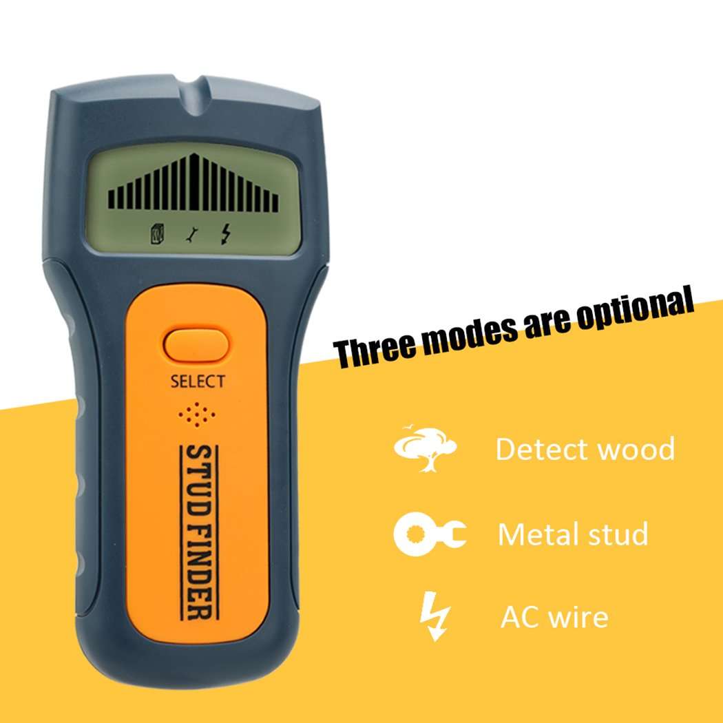 XWB Handheld 3 in 1 Stud Finder Wood Metal and AC Live Wire Detector TS79 Wall Detector Voltage Density Detection 2