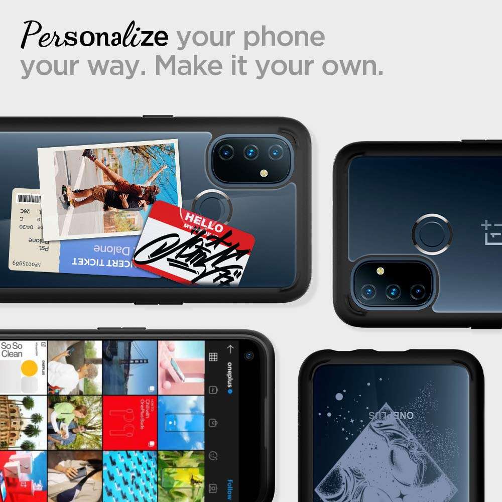 Spigen Ultra Hybrid Designed for OnePlus Nord N100 Case (2020) - Matte Black 3