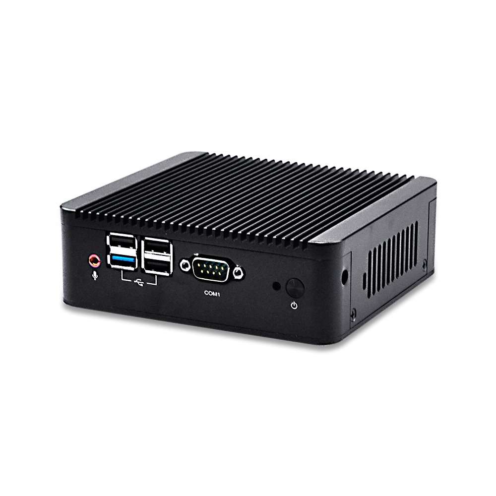 Qotom Mini PC Quad core 2.0 GHz 2GB RAM 32GB SSD Fanless Bay Trail j1900 Mini PC Windows 2