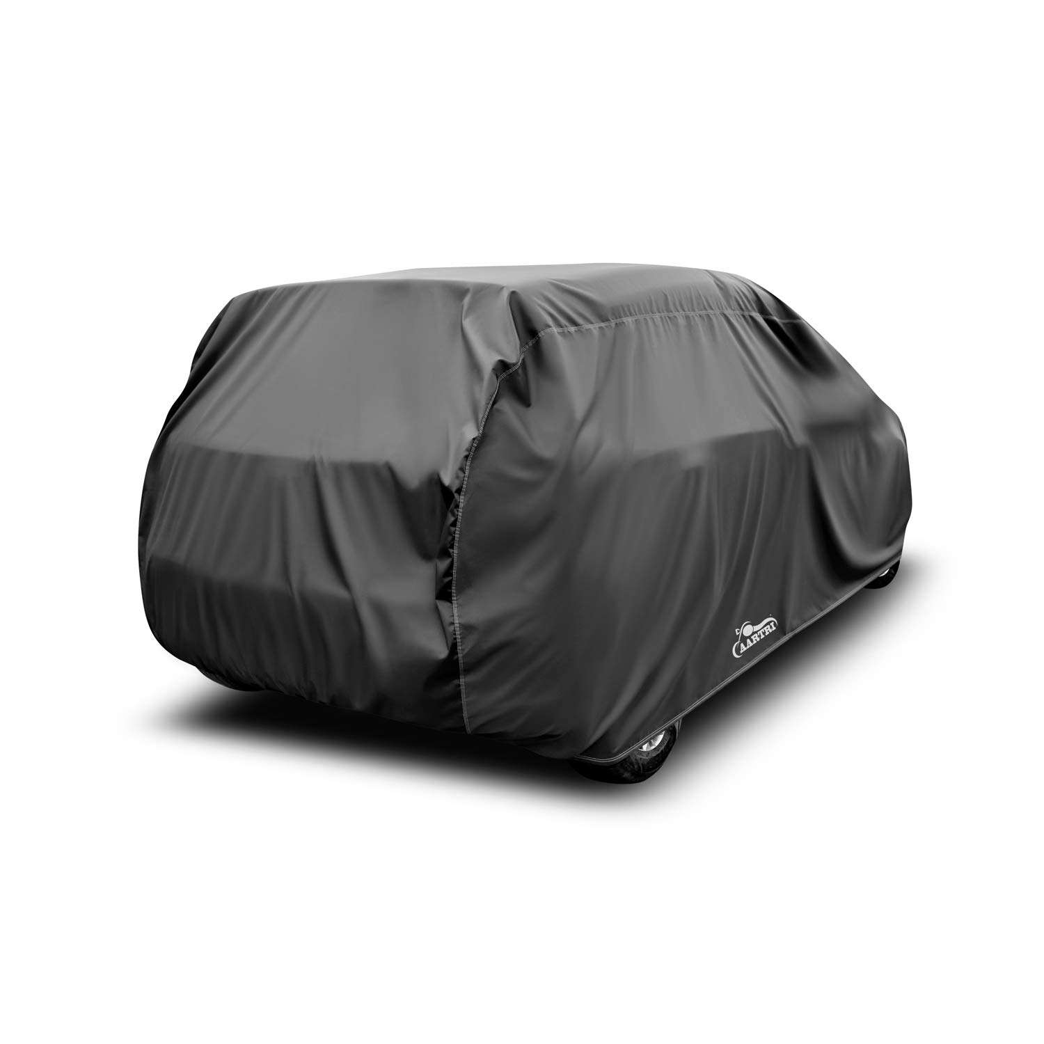 DREAM STORE - Water Resistant - dust Proof - car Body Cover for Compatible with Fiat Punto car Cover - Water Resistant UV Proof - car Body Cover (Grey Without Mirror) 5