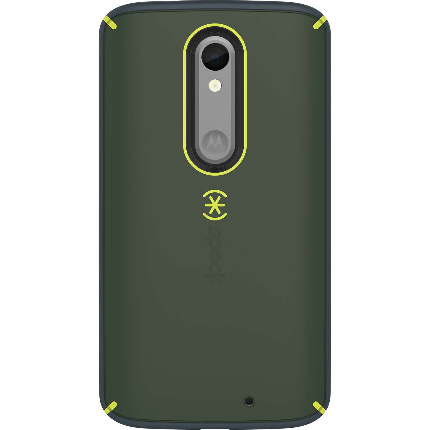 Speck Products Mighty Shell Cell Phone Case for Motorola Droid Turbo 2 - Retail Packaging - Charcoal Grey 1