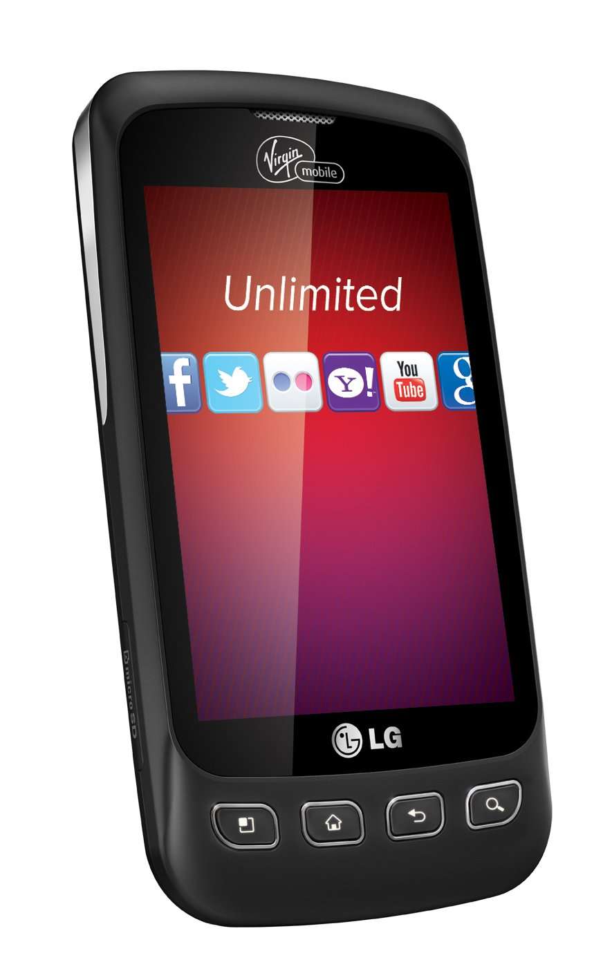 LG Optimus V Prepaid Android Phone (Virgin Mobile) 4