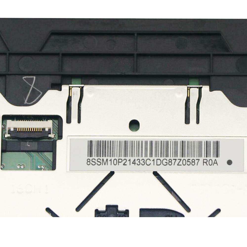HSSDTECH 01YU302 Replacement for Lenovo ThinkPad T15P T15G T15 P15V P17 P15 Gen 1 Touchpad Trackpad 01LV544 01LV551 01LV552 01YU080 5M11A17792 Laptop Trackpad Touchpad clickpad Key Mouse Button 5
