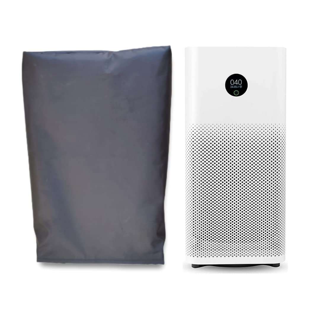 MAINDAIS Dust Proof Water Proof Washable Air Purifier Cover for ‎‎FJY4033IN Size (LXW XH - 24 X 24 X 52 CM) (MDAPC‎-105-BLACK) 1