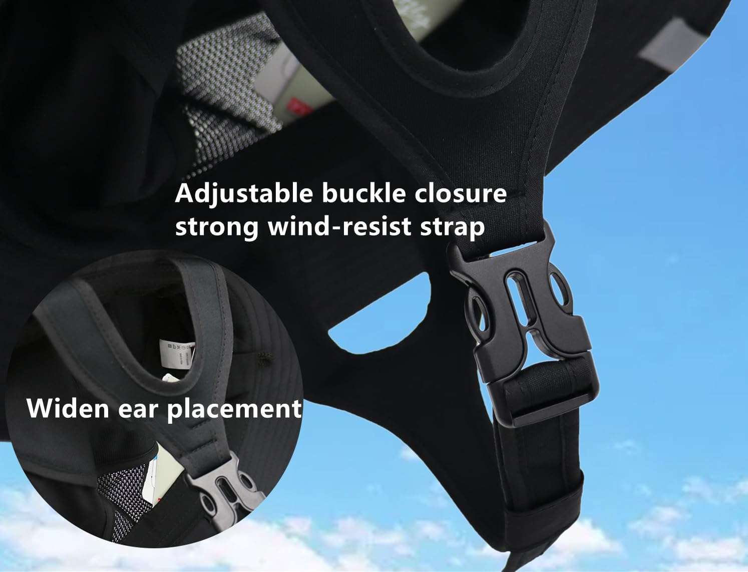 Surf Bucket Hat Quick-Dry Sun Hat with Adjustable Chin Strap for Water Sports Neck Wrap/UV Protection (US, Numeric, 7, 7 1/2, Light Green) 5