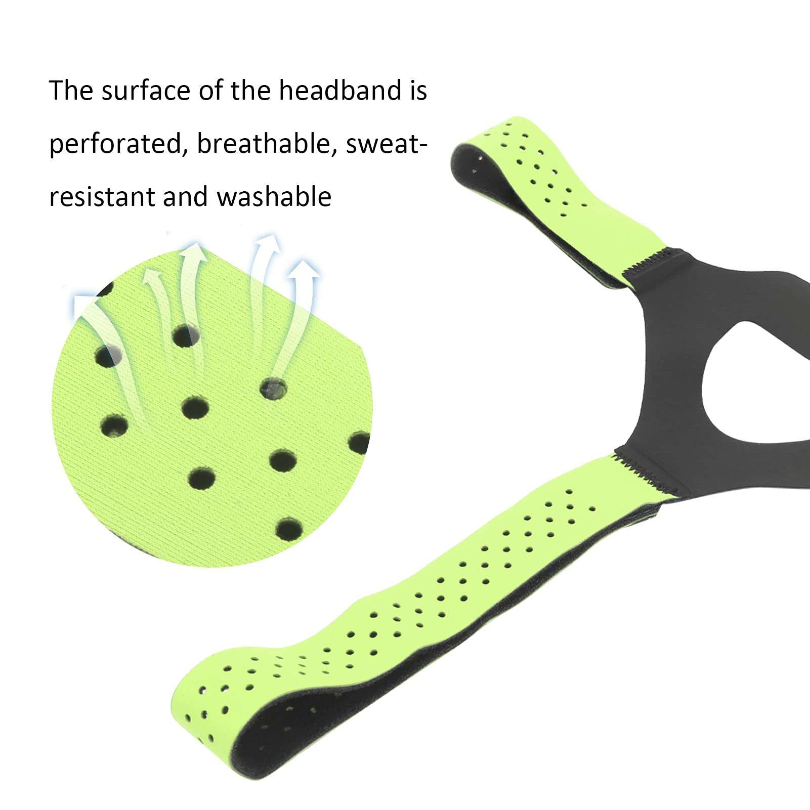 FPV Glasses Strap, Easy Install FPV Glasses Headband for Strap Replacement for FPV(green) 5