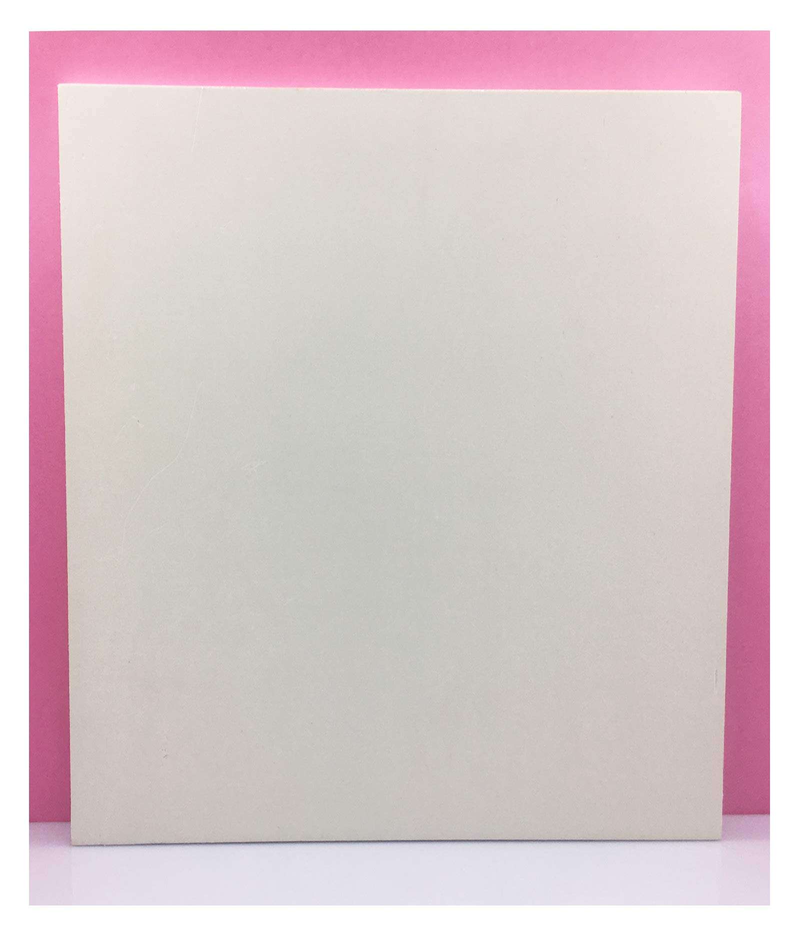 AmericanElm Pack of 6 WPC Board for DIY Craft Projects, Decorations, Mounting, Casting Patterns, Painting, Aero-Modelling, Architectural Models, etc Size: 11x14 Inch 1