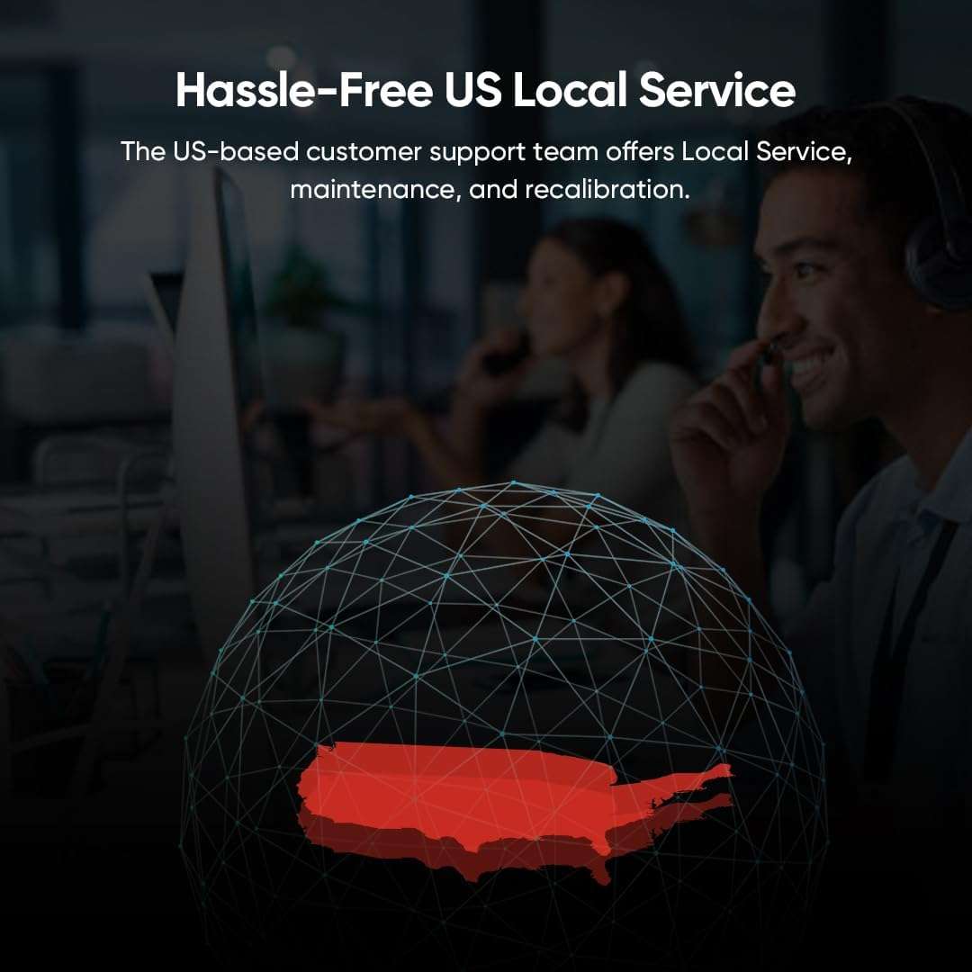 HIKMICRO B1L 160 x 120 IR Resolution Thermal Imaging Camera with WiFi, 25Hz Refresh Rate, 3.2" LCD Screen, Handheld 19200 Pixels Thermal Imager with High Temperature Alarm 2