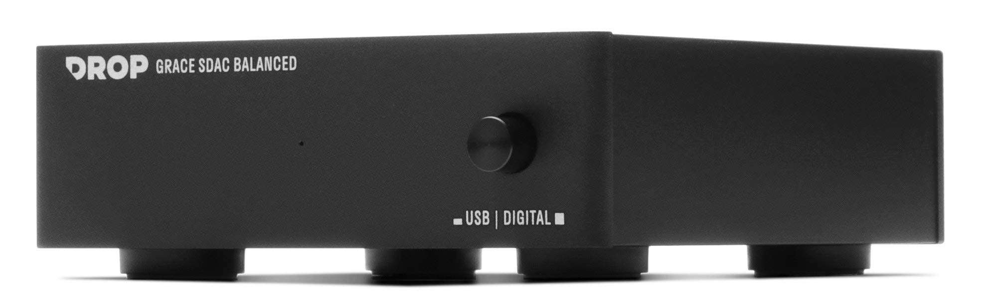DROP + Grace Design Standard DAC Balanced - Digital-to-Analog Converter with Audiophile XLR, USB-B, 3.5mm Stereo Connectivity, Black 5