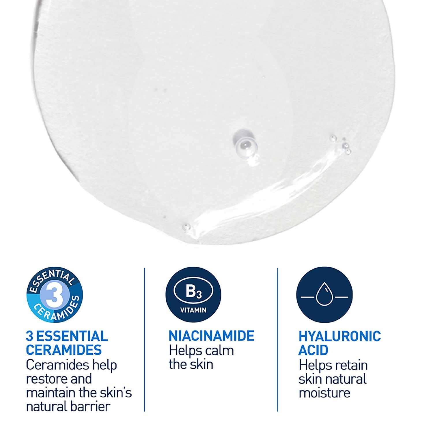 CeraVe Foaming Cleanser For Normal To Oily Skin (236ml) - Dermatologist-Developed Facewash | Non-Comedogenic And Fragrance-Free Cleansers For Acne-Prone Skin 3