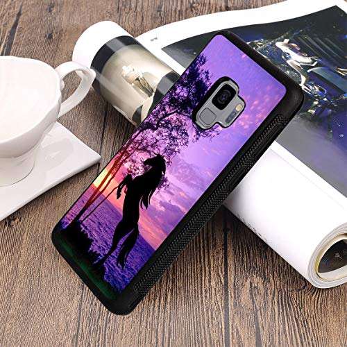 Galaxy J2 Core Case,J2 (2019) Case,J2 Dash Case,J2 Pure Case,J260 Case,Slim Anti-Scratch Rubber Protective Cover for Samsung Galaxy J2 Core - Horse Theme 3