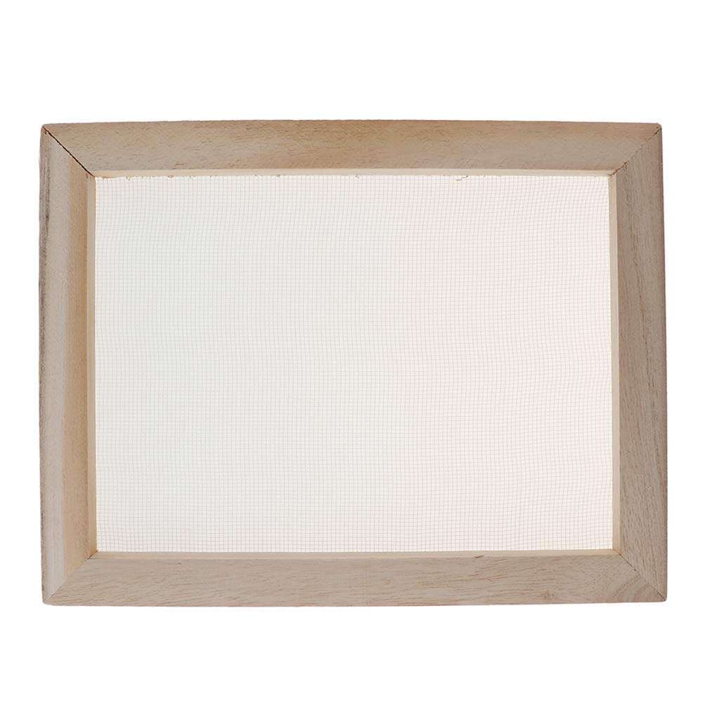 Wooden Paper Making Papermaking Mould Deckle Screen Printing Frame for DIY Paper Craft Tool Dried Flower Handcraft 5