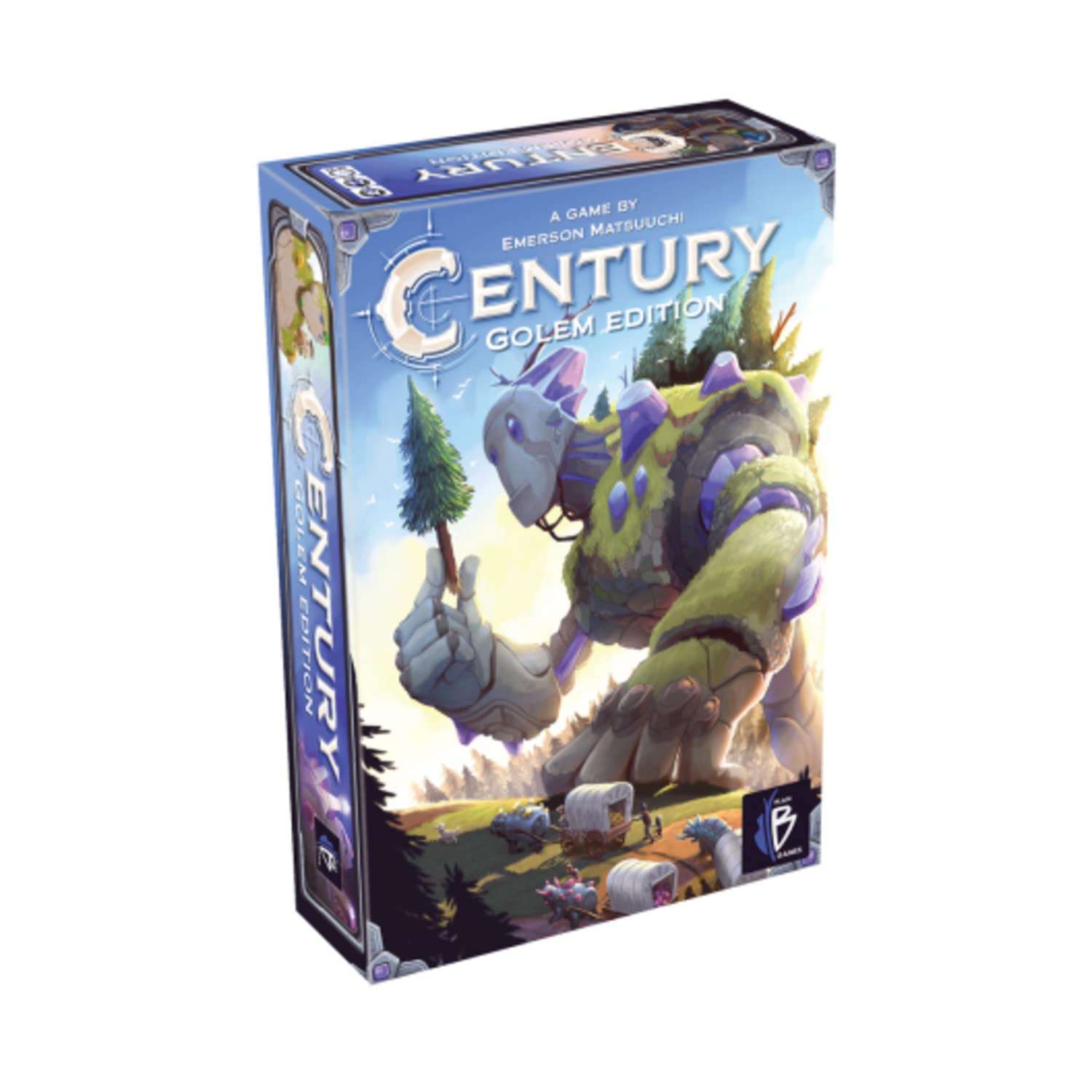 Century Golem Edition Board Game - Journey Along The Golem Road in Caravania! Strategy Game for Kids & Adults, Ages 8+, 2-4 Players, 30-45 Minute Playtime, Made by Plan B Games 1