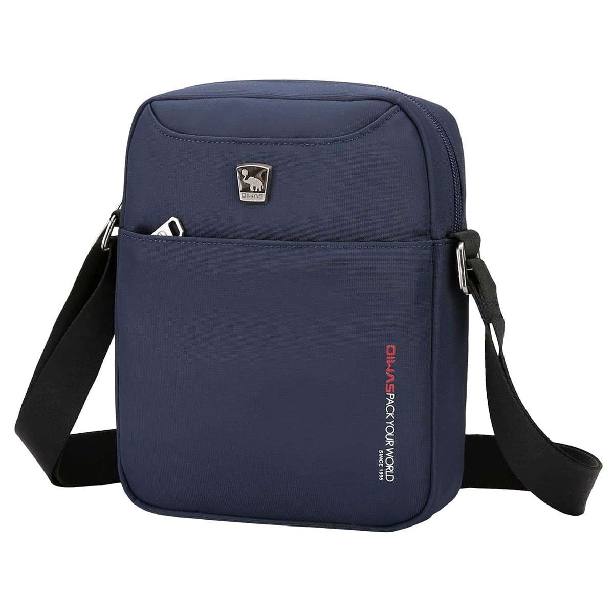OIWAS Small Messenger Bag for Men Purse Work Crossbody Shoulder Bags Travel Business Wallet Lightweight Casual Sling Man Blue