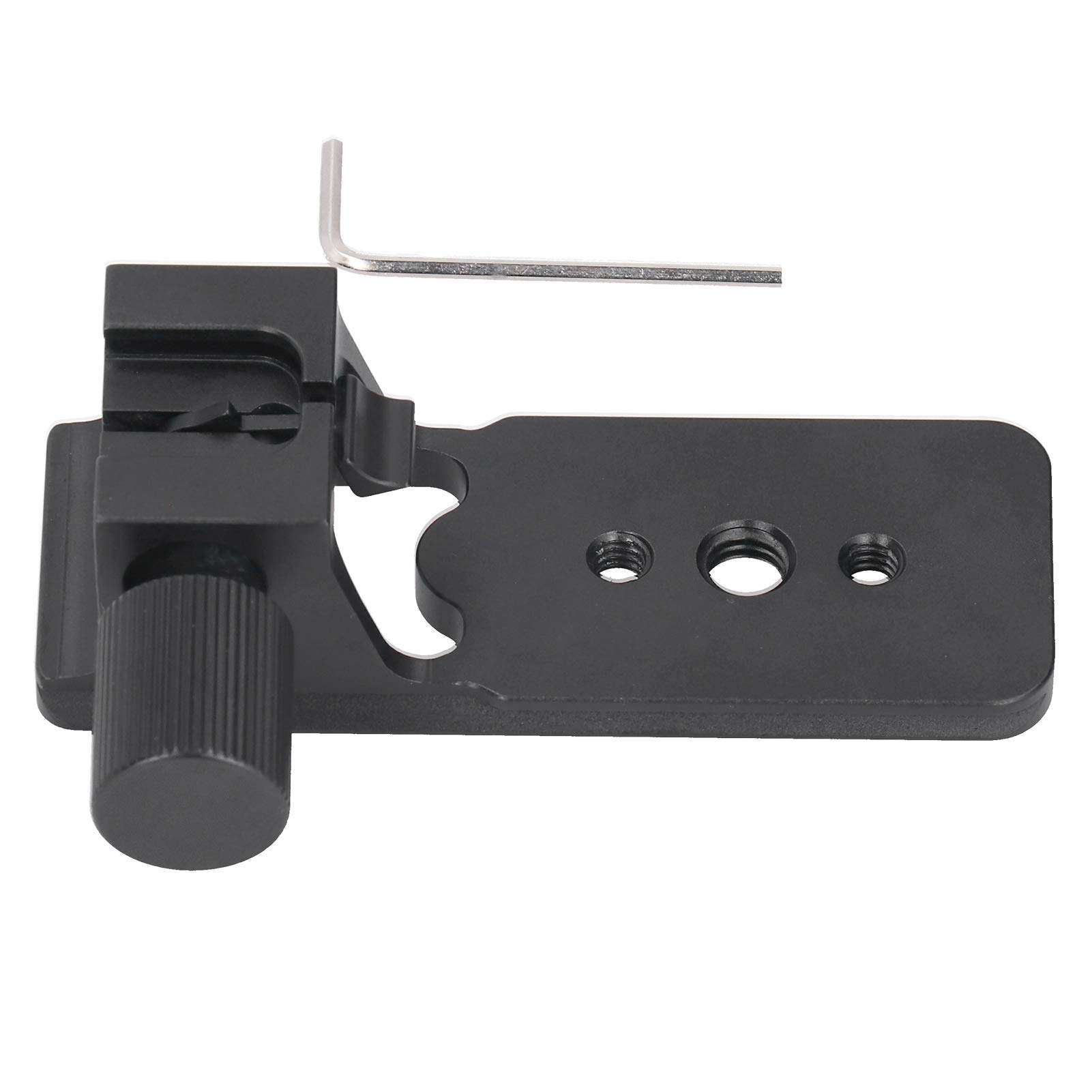 Lens Collar Replacement Base Foot 3/8in Screw Holes with Stainless Steel Screws Strong Expandability,for Sony F5.6‑6.3 G OSS Lens 4