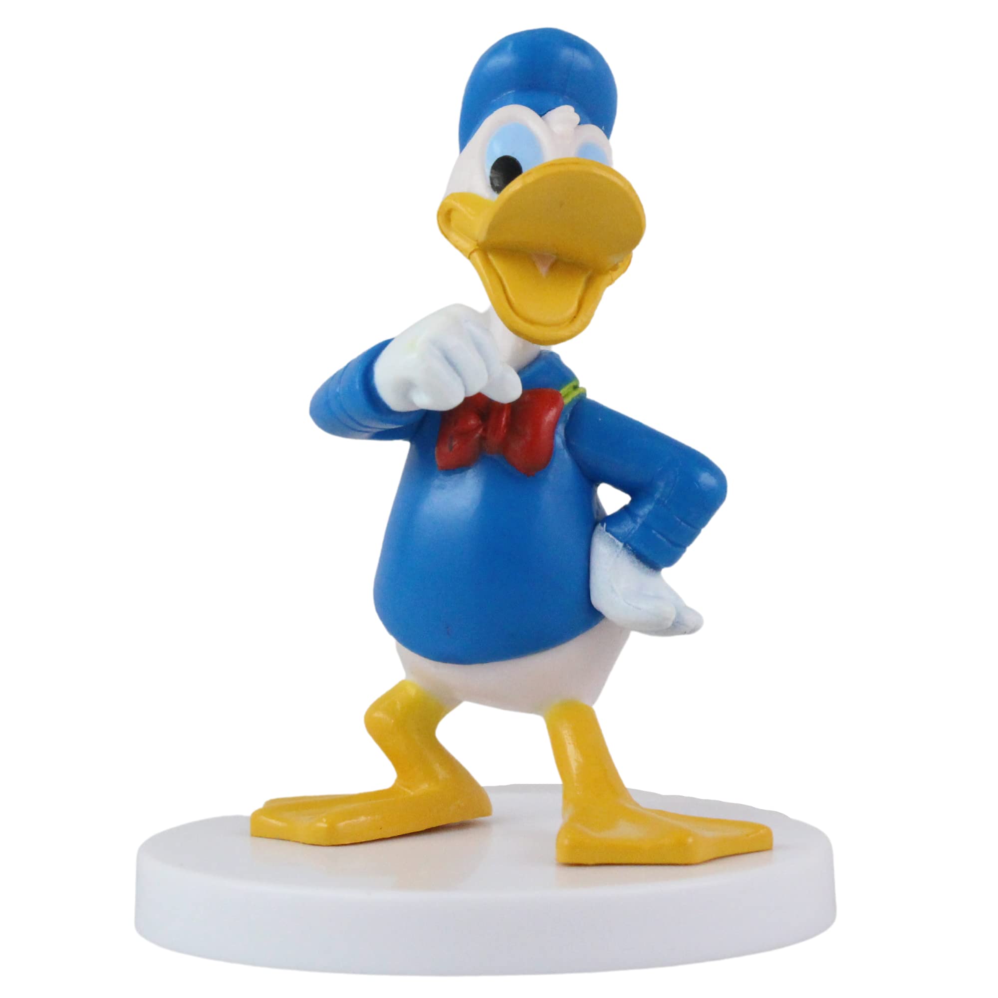 Mickey and Friends 3D Figures - Highly Detailed Collectible Miniature Figures Perfect for Cake Toppers - (2.75" 7.5cm Donald & Daisy Duck - Twin Pack) 6