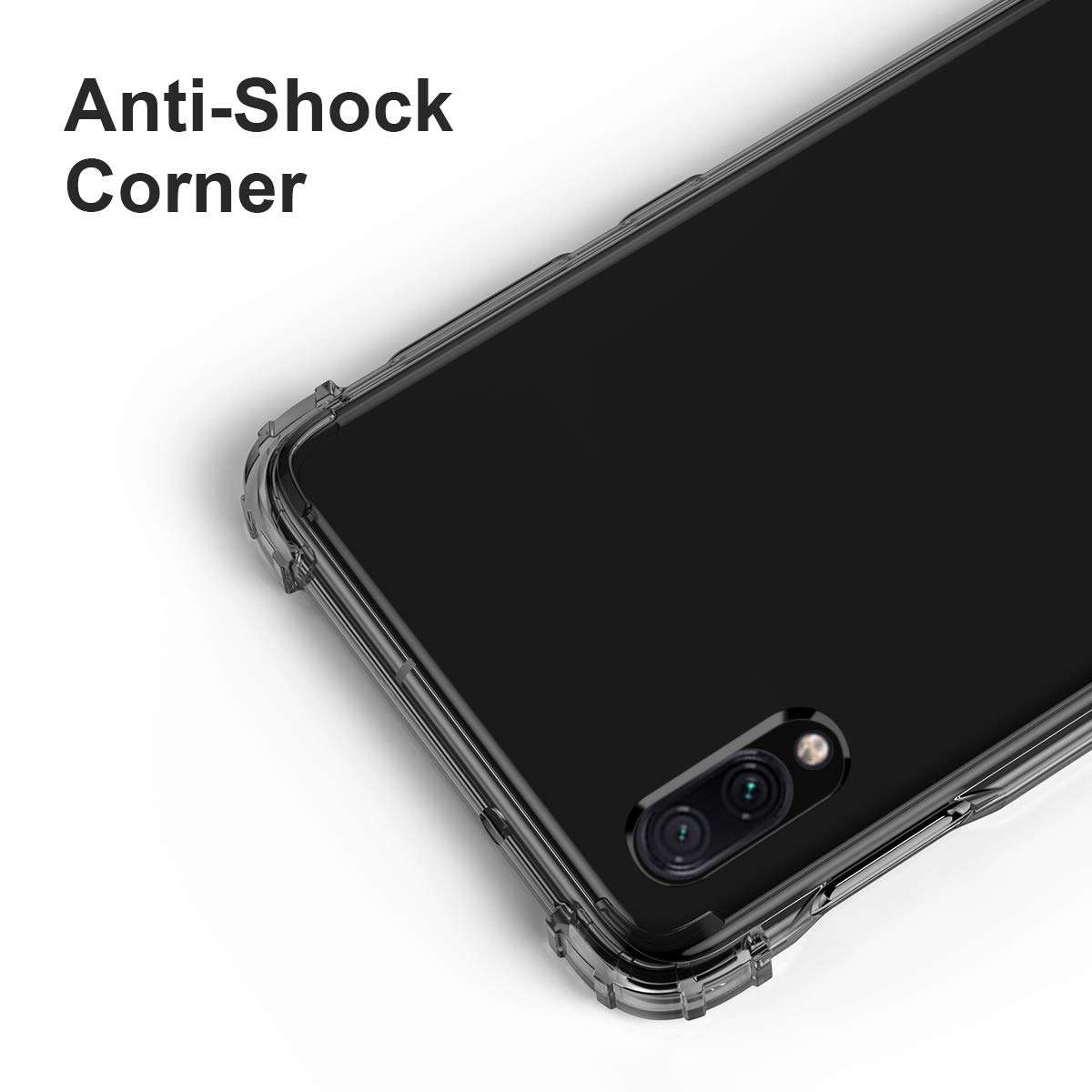 J&D Case Compatible for Samsung Galaxy A71 Case, Corner Cushion Ultra Clear Shock Resistant Protective Slim TPU Bumper Case for Galaxy A71 Cover, Not for Galaxy A71 5G/Galaxy A71 5G UW 5