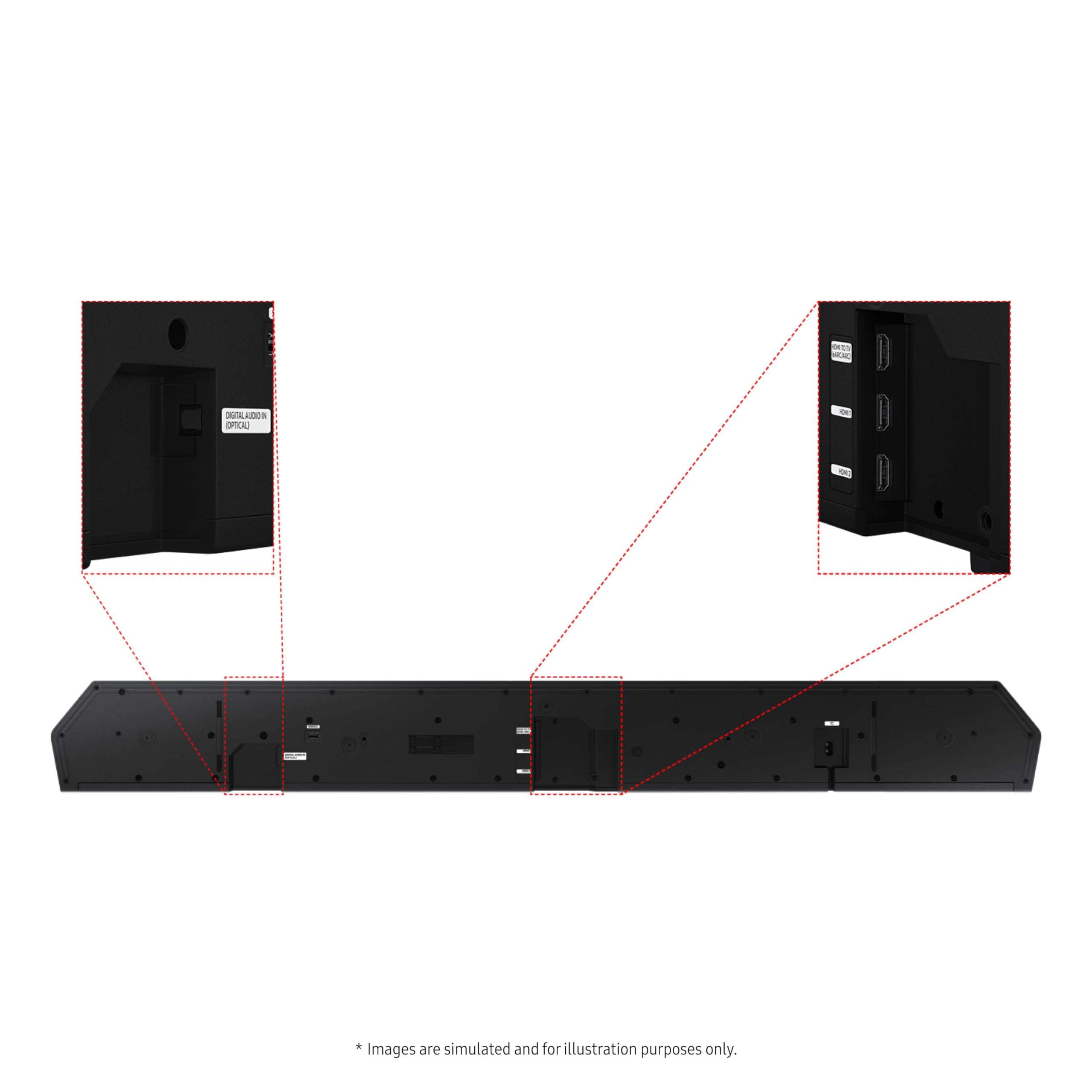 Samsung HW-Q990D 11.1.4ch Soundbar with a HW-LS60D 2.0 Channel Photo Frame Speaker (2024) 4