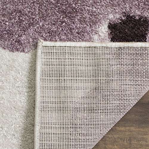 SAFAVIEH Adirondack Collection Runner Rug - 2'6" x 6', Ivory & Purple, Floral Watercolor Design, Non-Shedding & Easy Care, Ideal for High Traffic Areas in Living Room, Bedroom (ADR123L) 4