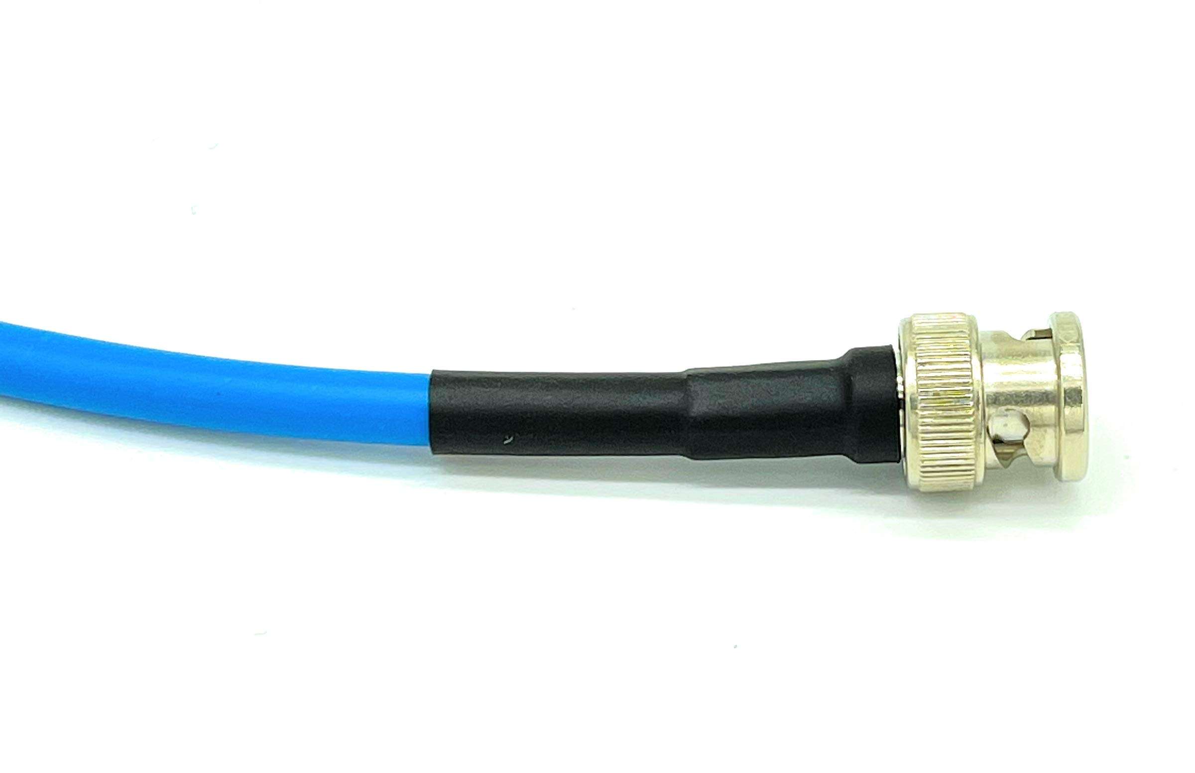 AV-Cables 10ft 3G/6G HD SDI BNC RG59 Cable Belden 1505A - Blue 4