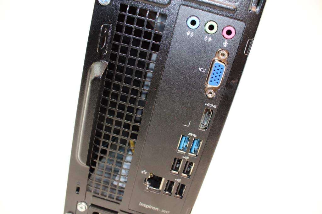 Dell Inspiron 3647 Small Form Factor, Intel Core i3-4130 3.4GHz, 8G DDR3, 500G, VGA, HDMI, Windows 10 Pro 64 Bit-Multi-Language Supports English/Spanish/French (Renewed) 4