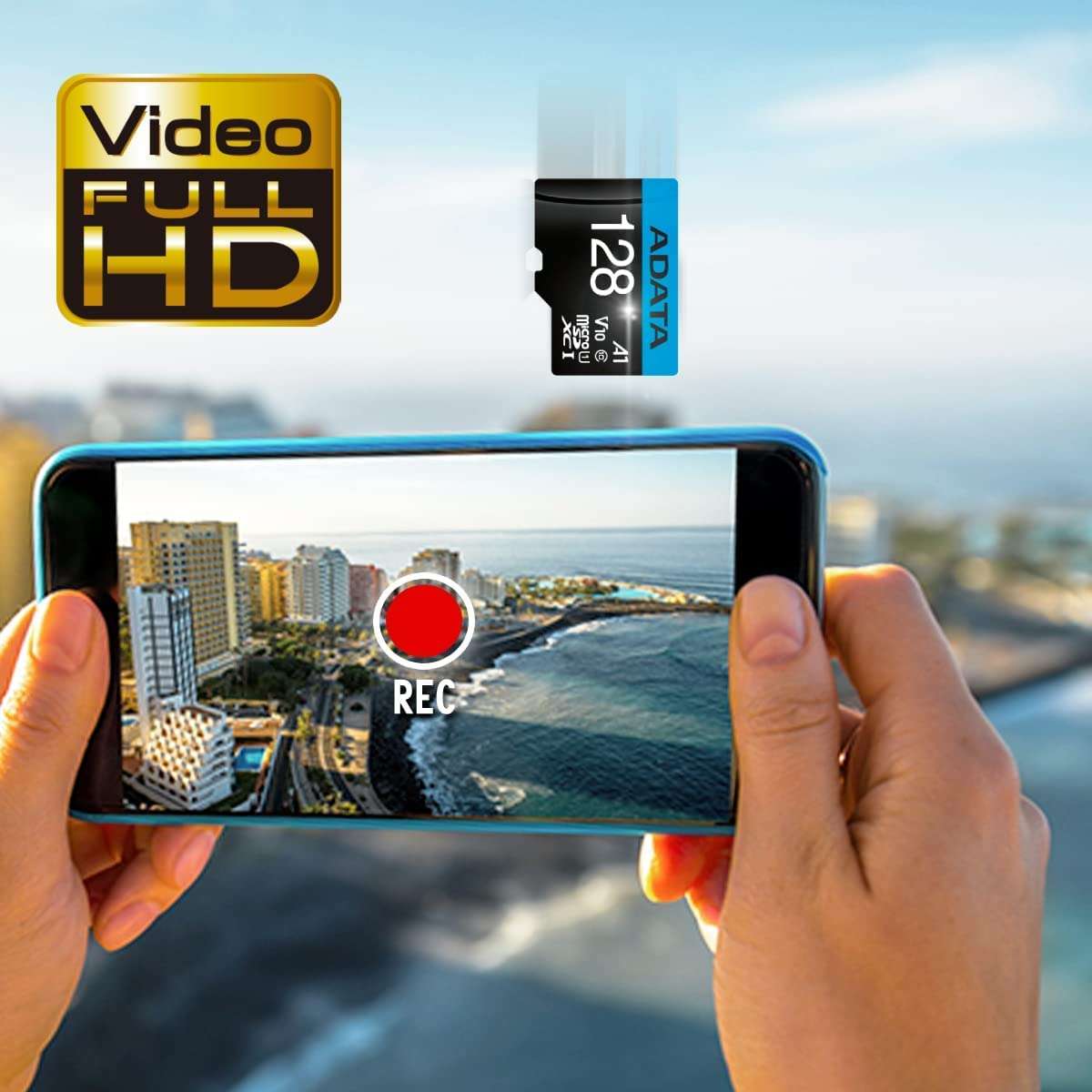 ADATA Premier 128GB MicroSDHC/SDXC UHS-I Class 10 V10 A1 Memory Card with Adapter Read up to 100 MB/s (AUSDX128GUICL10A1-RA1) 6