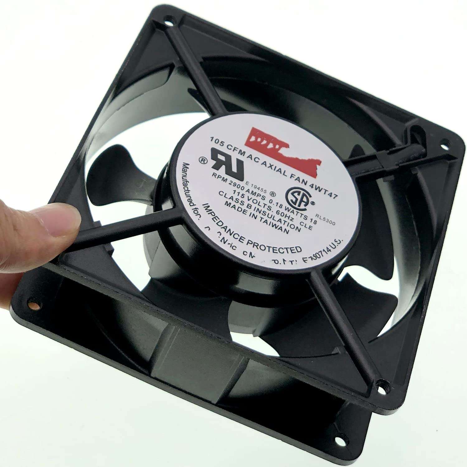 for 4WT47 AXIAL Fan 115V-AC 105CFM Cooling Fan D506793,120mm Cabinet Welding Cooling Fan, Square ac axial Fan 3