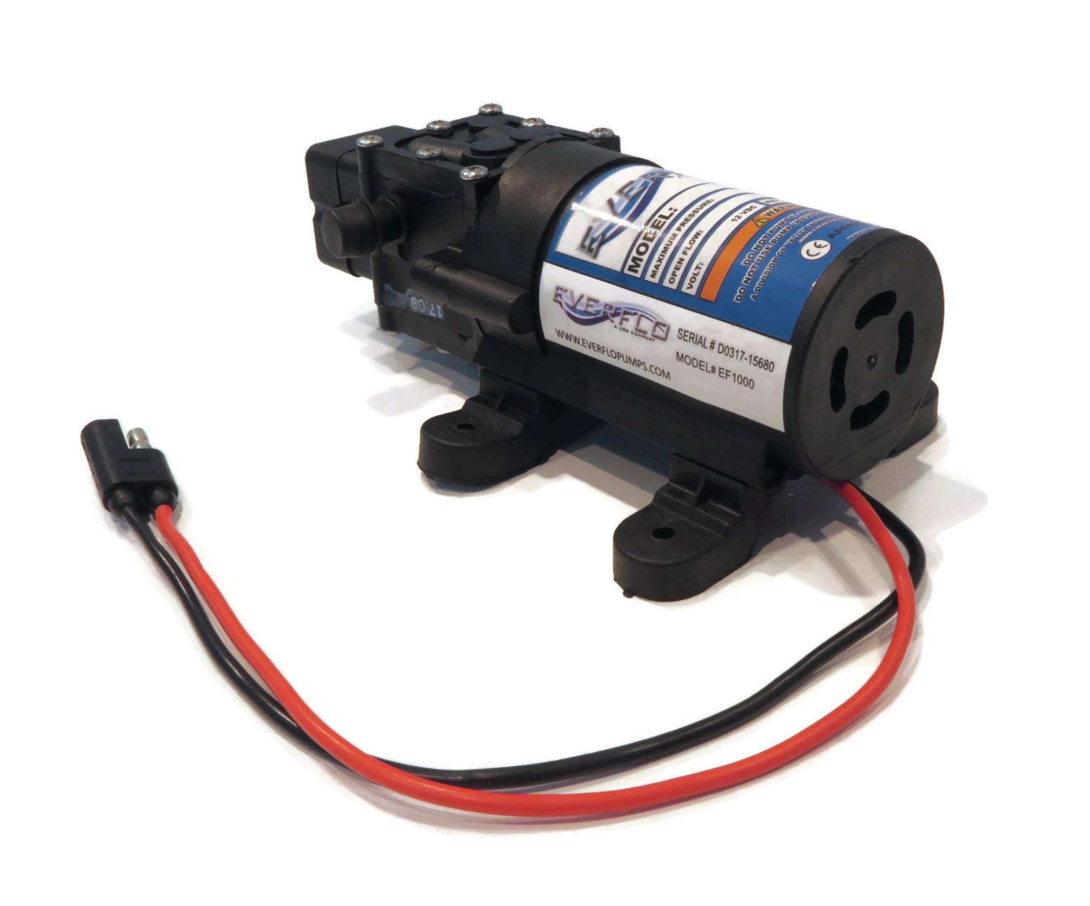 EVERFLO 12 Volt 1.0 GPM Diaphragm Water Transfer Pump for Motorhomes / Trailers by The ROP Shop 5