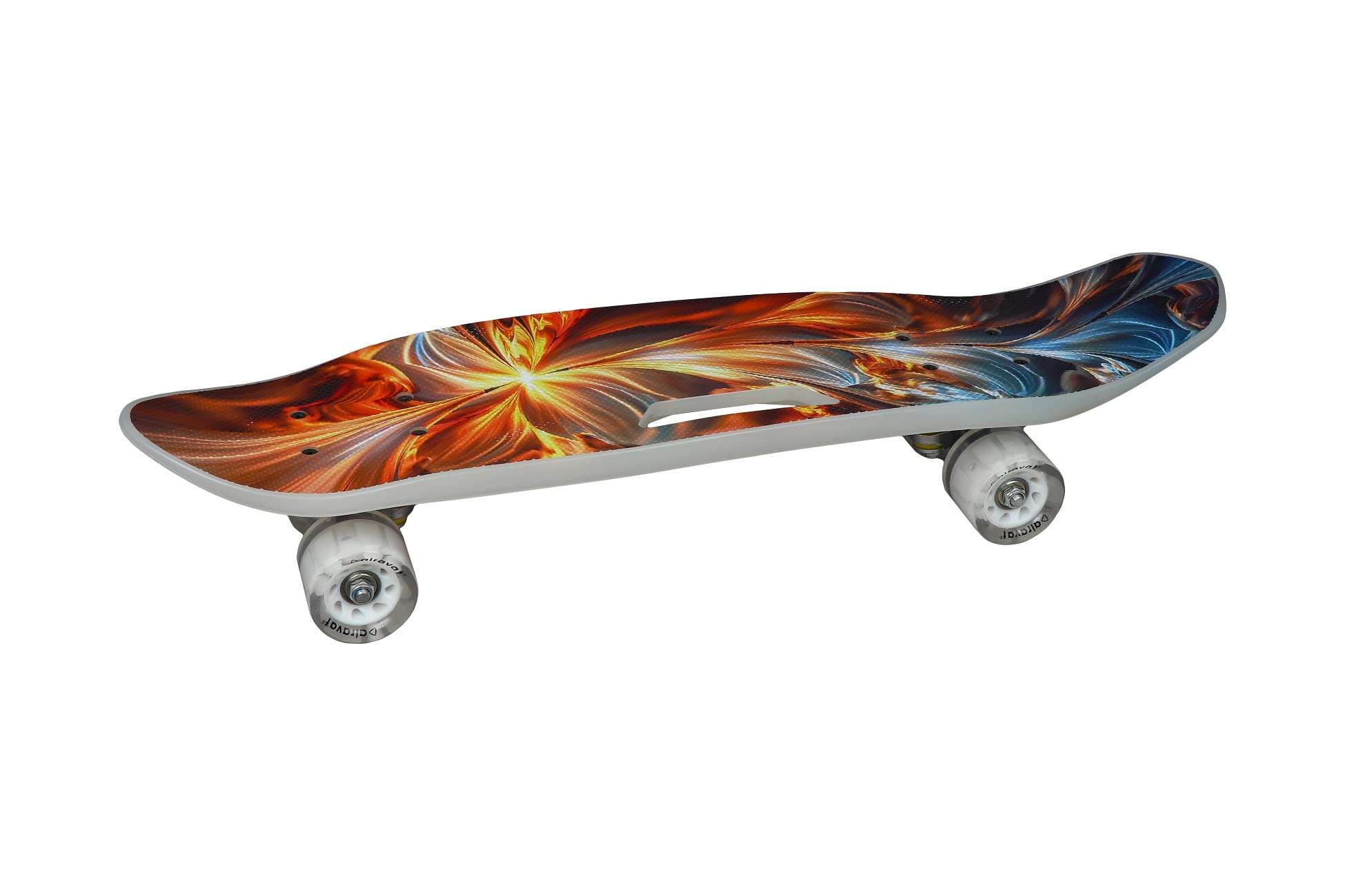 AIRAVAT Bionic Skateboard Made of ABS Plastic, Aluminium, Fibre and PU Wheels with Weight Capacity Upto 65Kg
