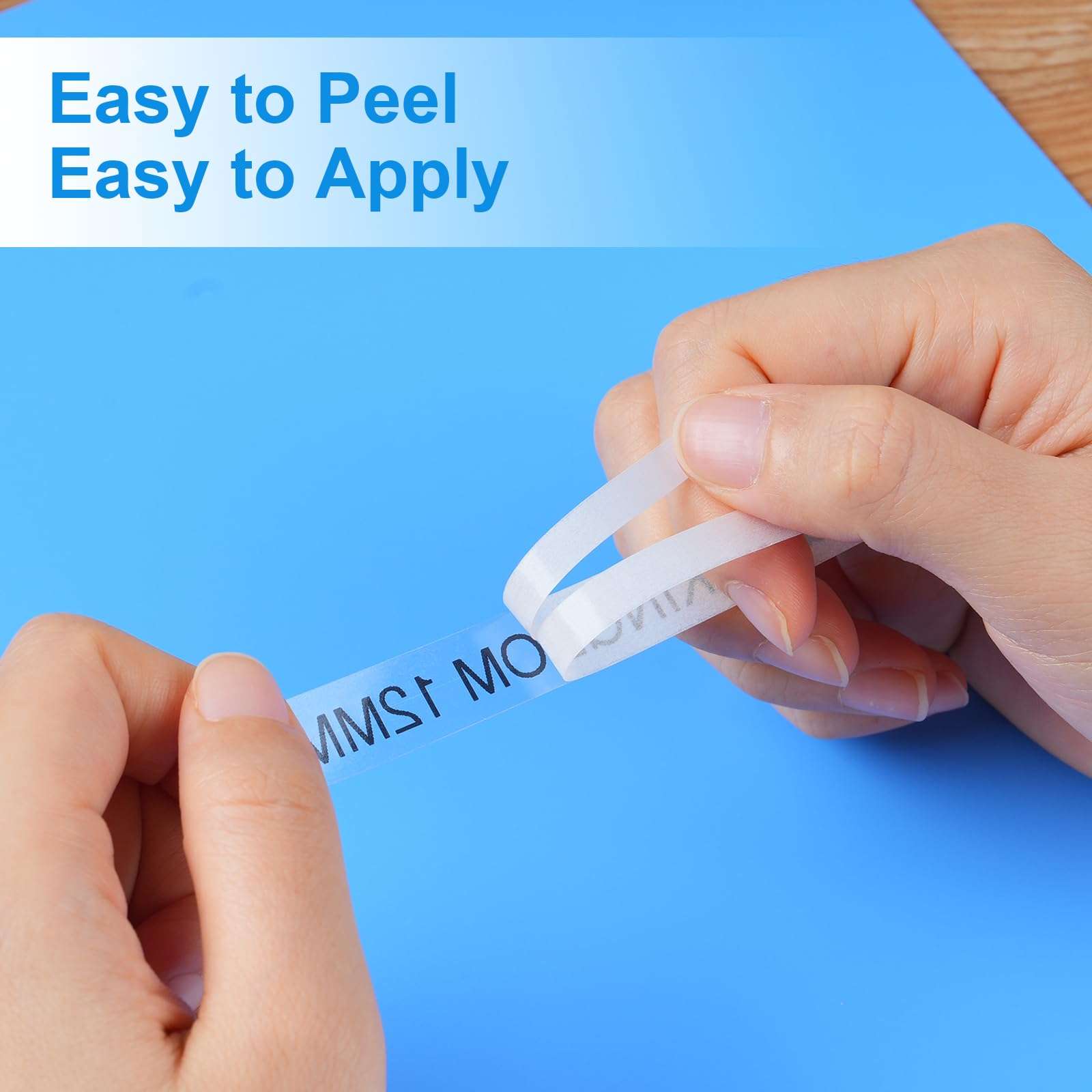 Label KINGDOM TZe-151 24mm Clear Label Tape Replacement for Brother P-Touch TZ-151 1 Inch Black on Clear TZ Tape 24mm 0.94 Laminated Compatible with Brother PTD600 PTD610AD PTP700 PT2730, 3-Pack 4