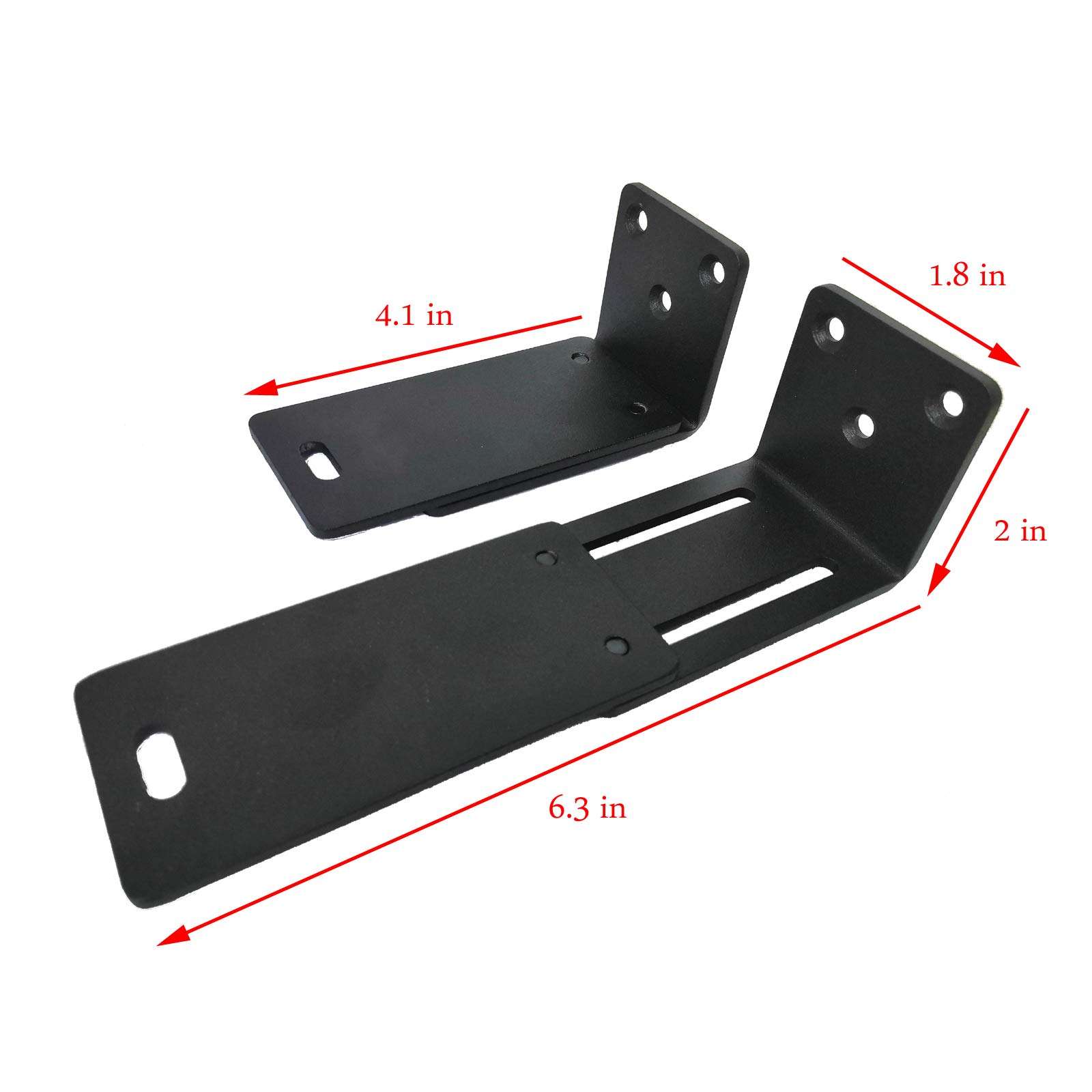 TINGYU Adjustable Wall Bracket Speaker Mount for WB-300 Sound Touch 300 Soundbar Soundbar 500 Soundbar 700 Speaker (Black) 4