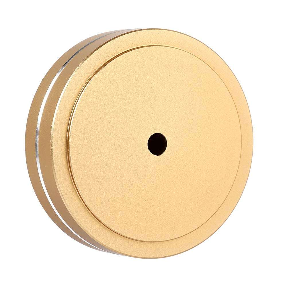 East buy Feet Pad, Aluminum Alloy Audio Amplifier Feet Pad Speaker HiFi Isolation Damper Pad,(Golden) 4