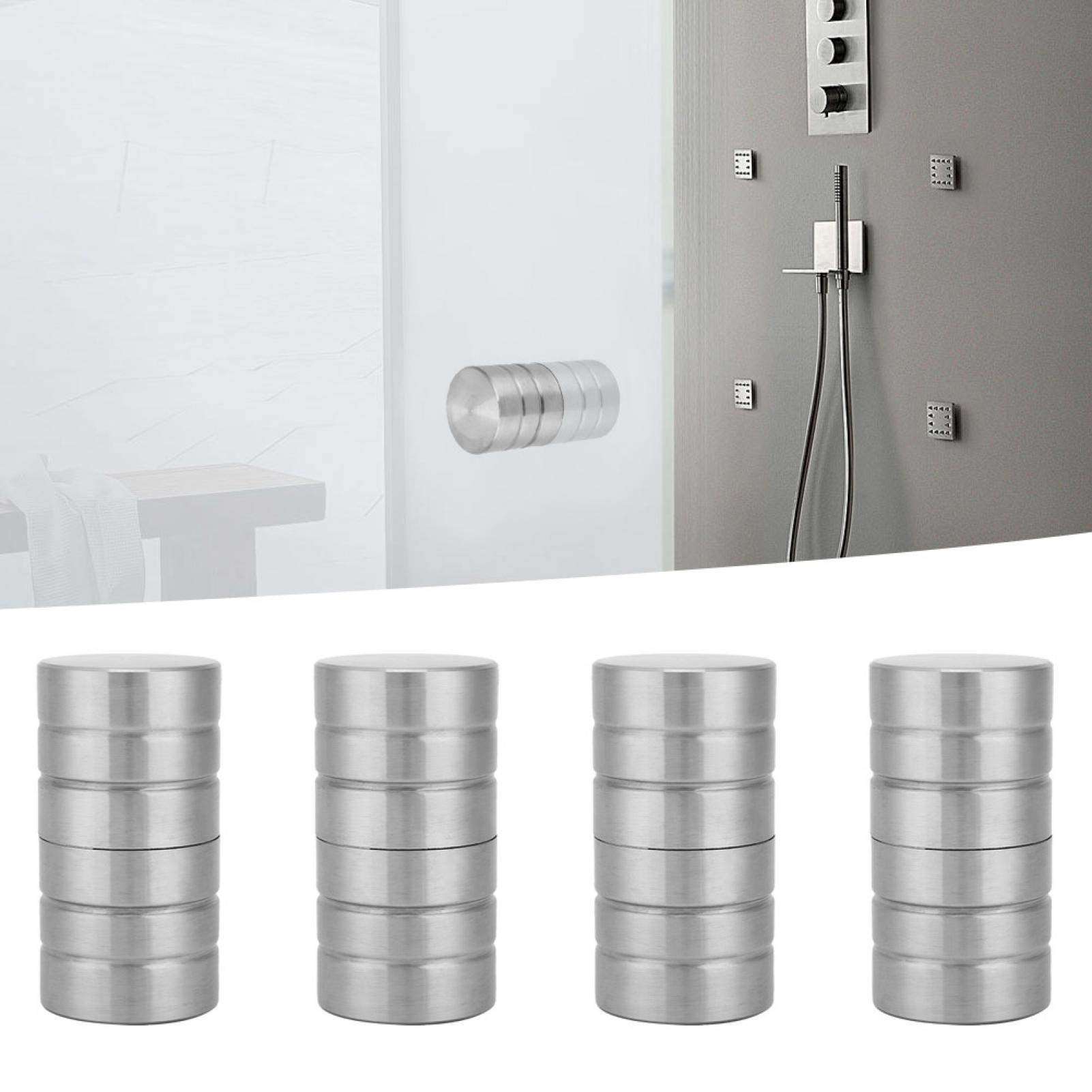 Bathroom Door Handle, Simple and Textured Handl Slick Design Simple and Textured Handle Shower Room Door Knob, Bathroom Doors for Drawers Sliding Doors Cabinets 3