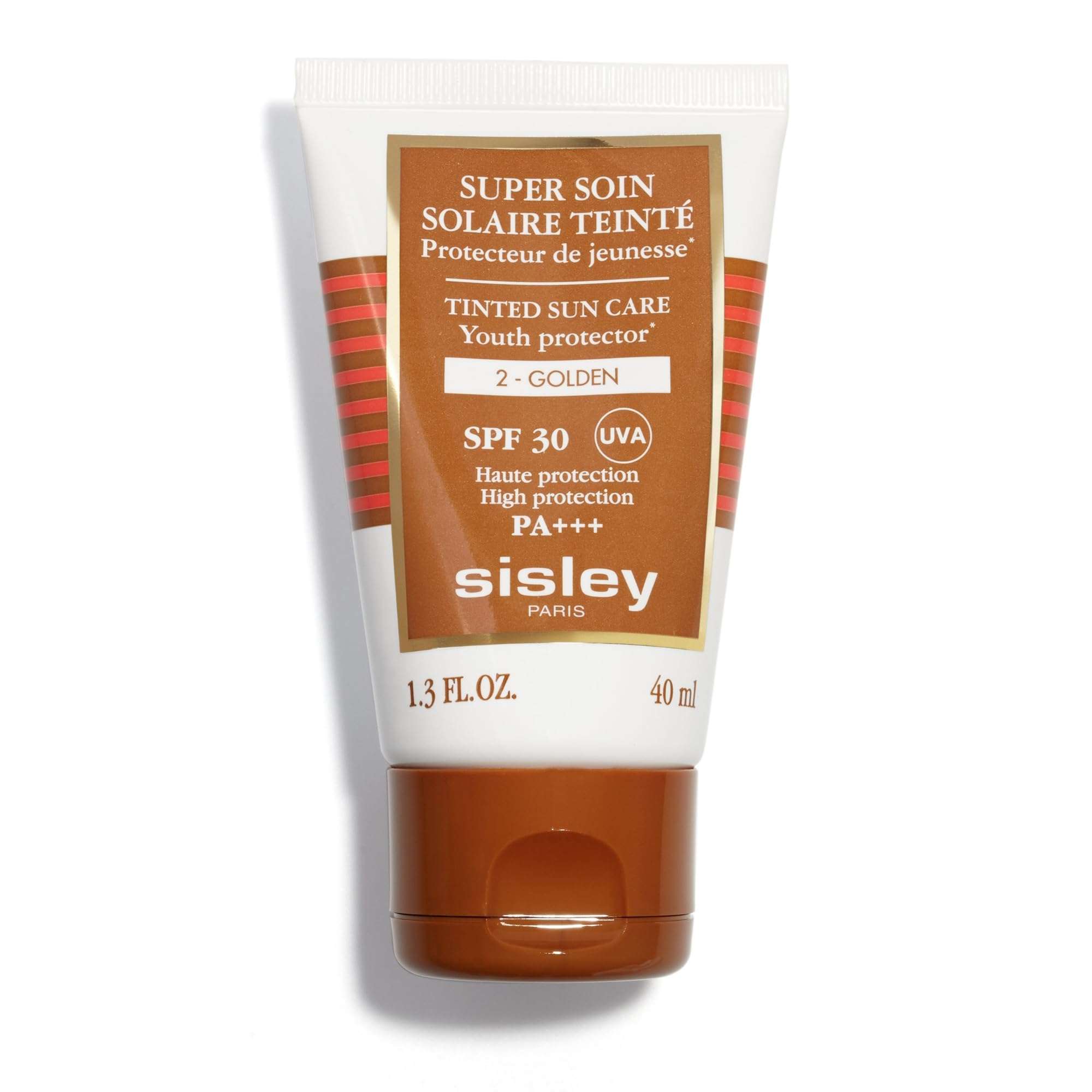 Sisley Paris Tinted Sunscreen Cream SPF 30, 2 Golden - 40 mL - Non-Greasy Tinted Moisturizer - Broad Spectrum UVA/UVB Protection - Water Resistant Up to 40 Minutes - Non-Comedogenic 1