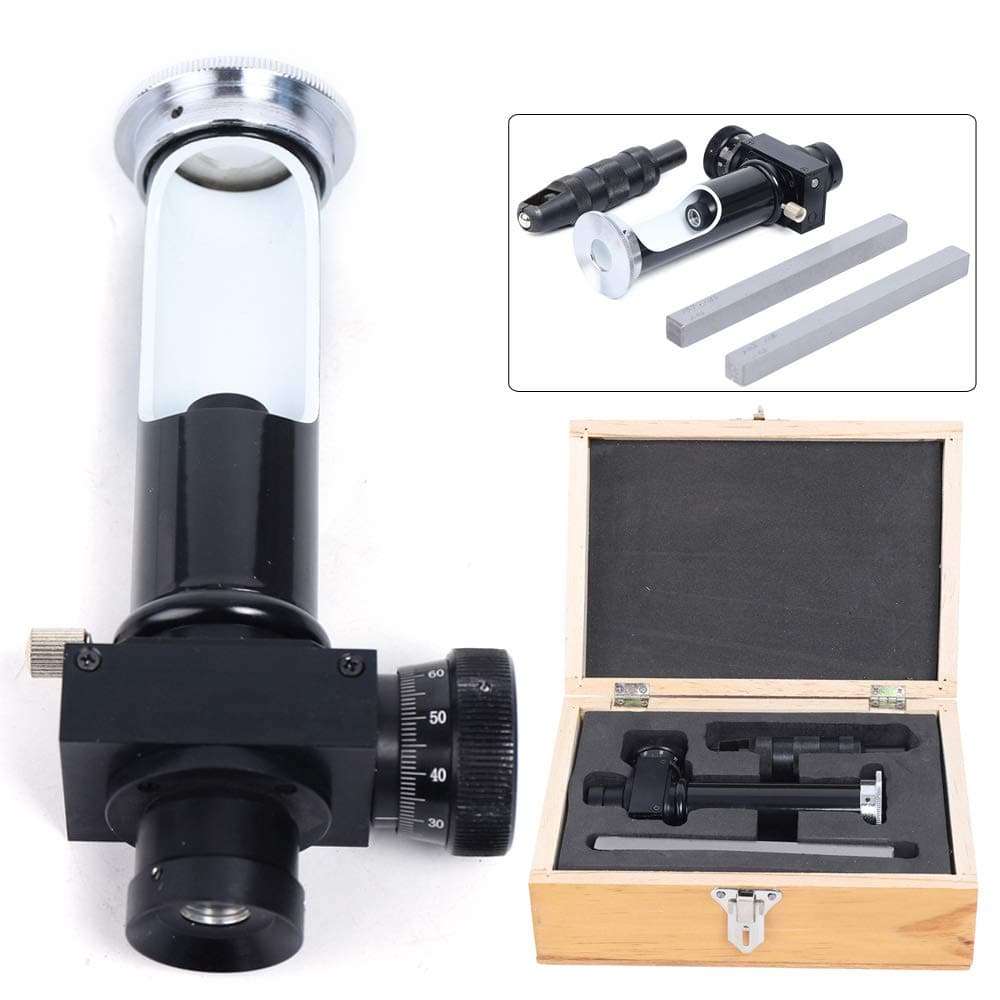 Portable Hammer Hitting Brinell Hardness Tester Meter With Readout Microscope + 2 pcs Brinell Hard Test Blocks