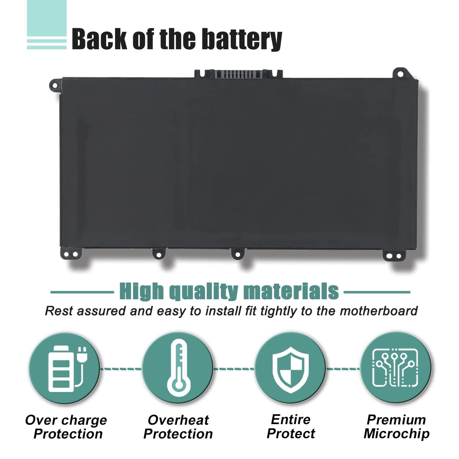 BOWEIRUI HT03XL L11119-855 Laptop Battery for HP Pavilion 14-CE 14-CF 14-DF 15-CS 15-DA 15-DB 15-DW 17-by 17-CA Series 15-CS0053CL 15-DW0033NR 15-DA0014DX L11421-542 L11421-2C2 HSTNN-UB7J HSTNN-DB8R 4