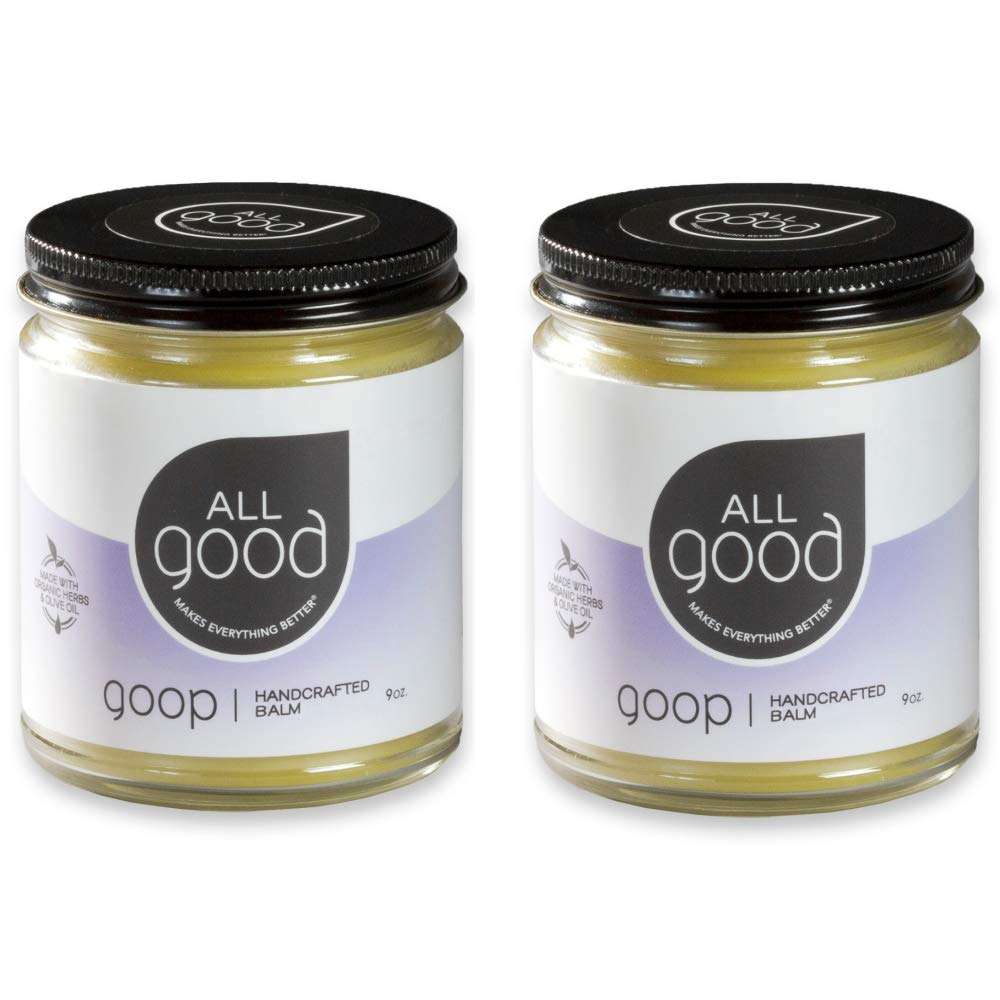 All Good Goop Organic Calendula Ointment | Chafing Cream, Dry Skin Salve, Cracking Lip Moisturizer | Soothes, Hydrates, and Calms | Skin Recovery Balm 9oz (2-Pack) 1
