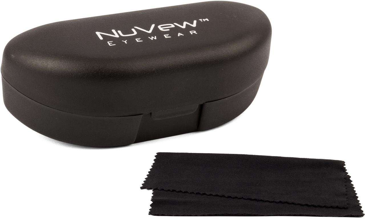 NuVew Mirrored Aviator Unisex Sunglasses - (Gold-Pink Mirror Lens | Black-Gold Frame | Medium Size) 5