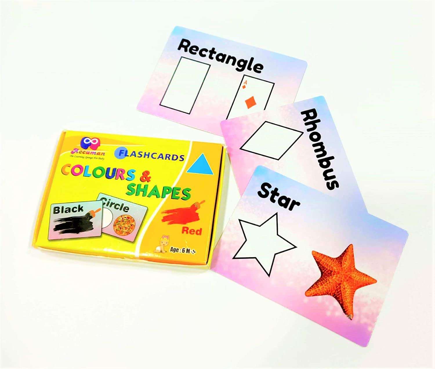 Smart Picks Colour and Shapes Flashcards for Kids 1