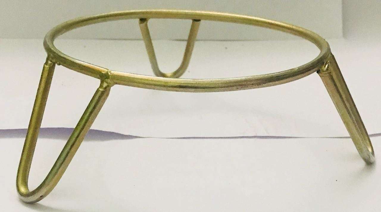 Himalaya Handicrafts Heavy Iron Matka Stand - Plant Pot Stand - Planter Stand 1